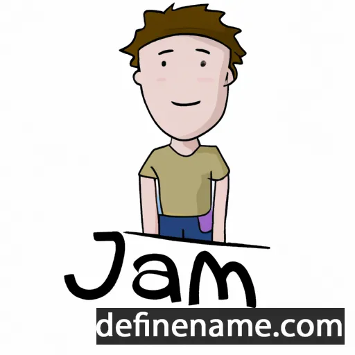 cartoon of the name Joram