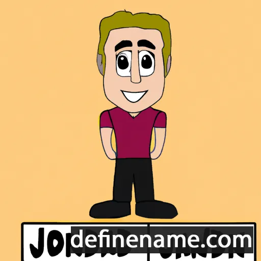 cartoon of the name Jordanes