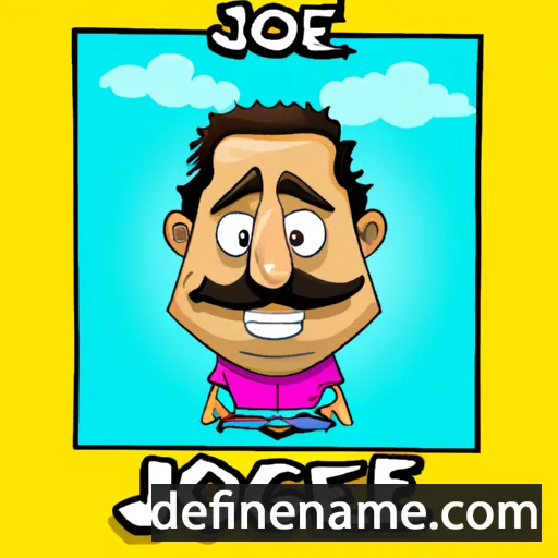 cartoon of the name Jorge