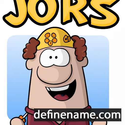 cartoon of the name Joris