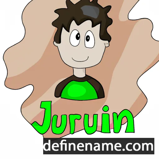 cartoon of the name Jorun