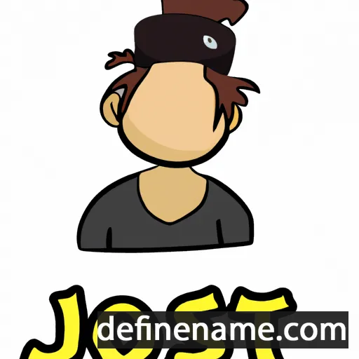 cartoon of the name Jošt