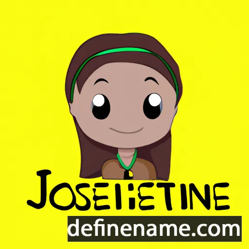 cartoon of the name Josceline