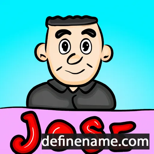 cartoon of the name Jose