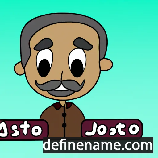 José Antonio cartoon