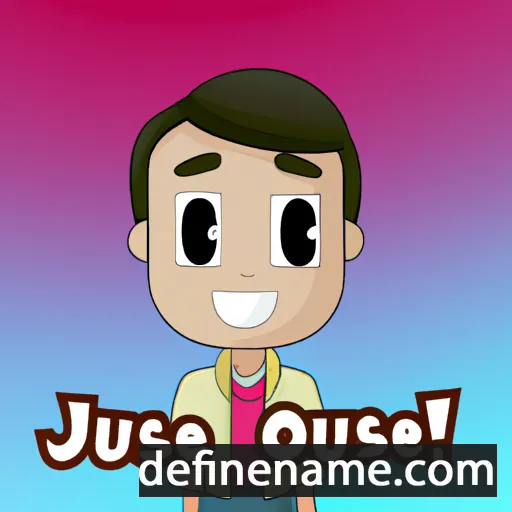 cartoon of the name José Luis