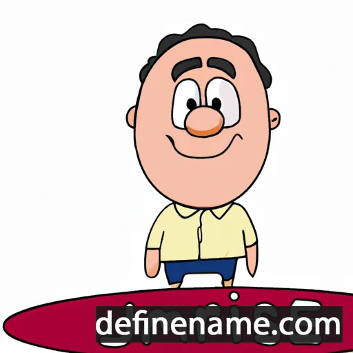 cartoon of the name José Mari