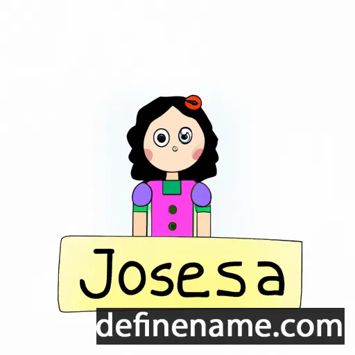 cartoon of the name Josefína