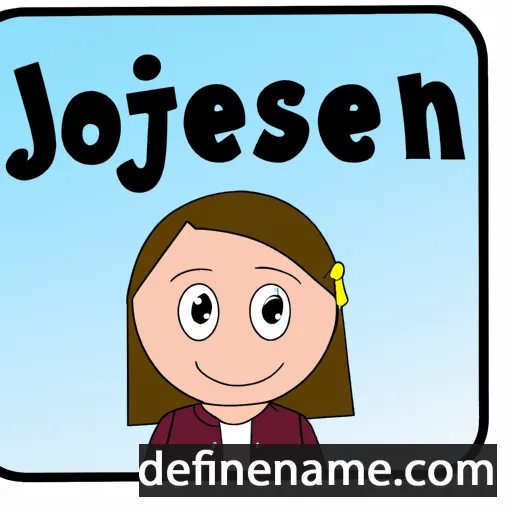 cartoon of the name Josefien