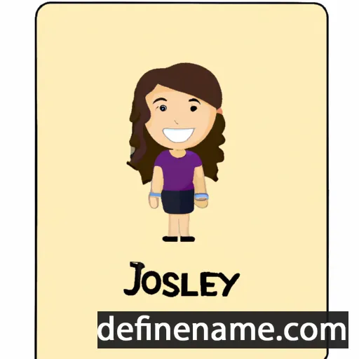 cartoon of the name Joselyn