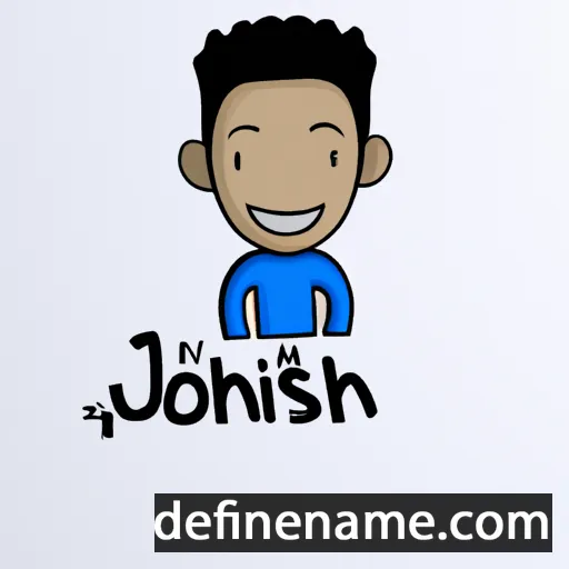 cartoon of the name Josh