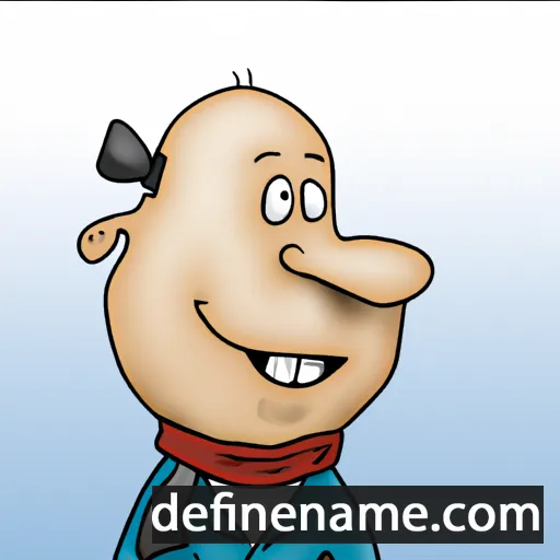 cartoon of the name Josip