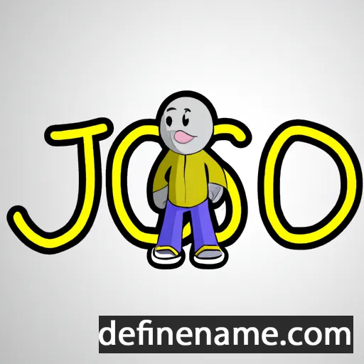 cartoon of the name Joso