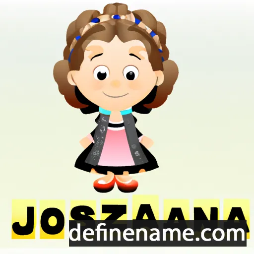 cartoon of the name Jozefina