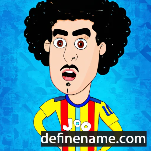 cartoon of the name Júlio César