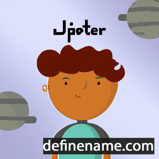 cartoon of the name Júpiter