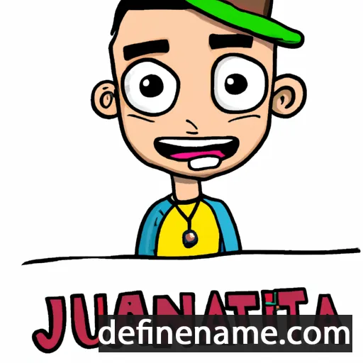 cartoon of the name Juan Bautista