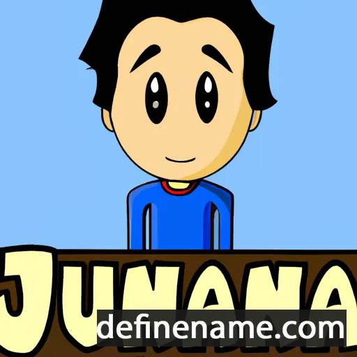 cartoon of the name Juanma