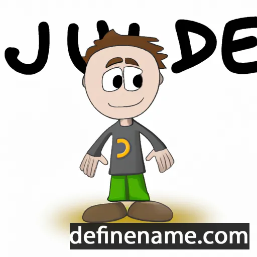 cartoon of the name Jude