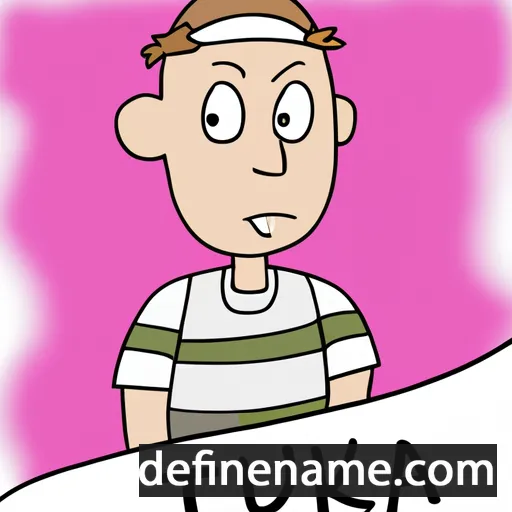 cartoon of the name Jukka