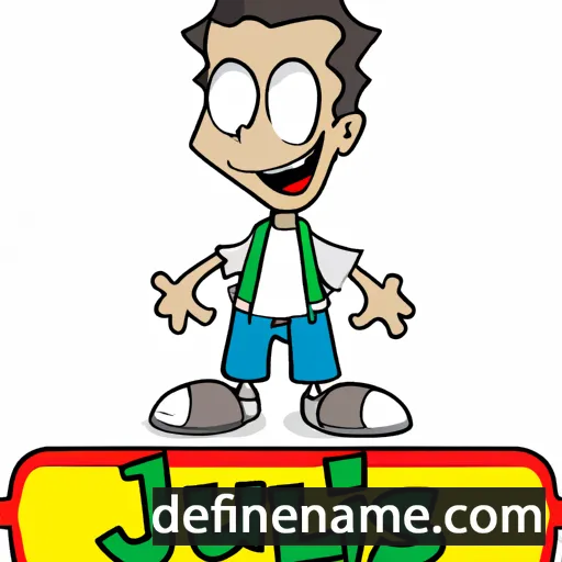 cartoon of the name Jules