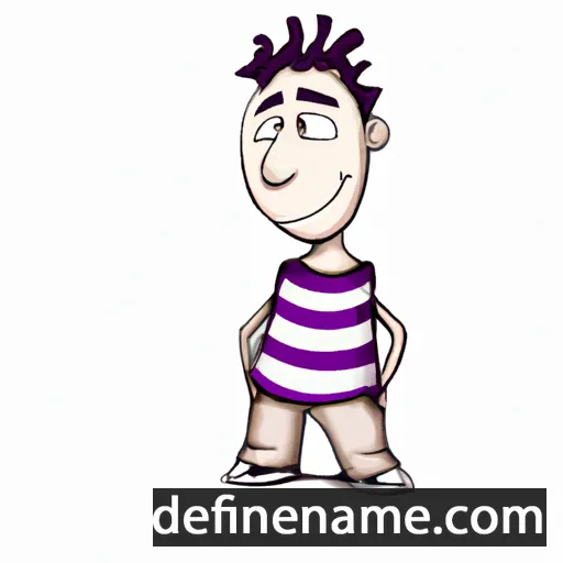 cartoon of the name Julian