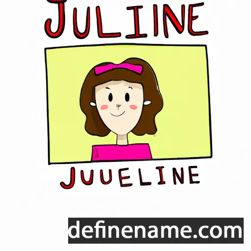 Julienne cartoon