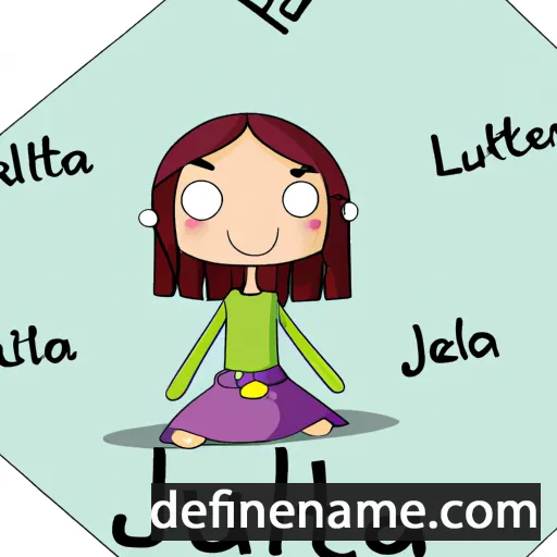 cartoon of the name Julieta