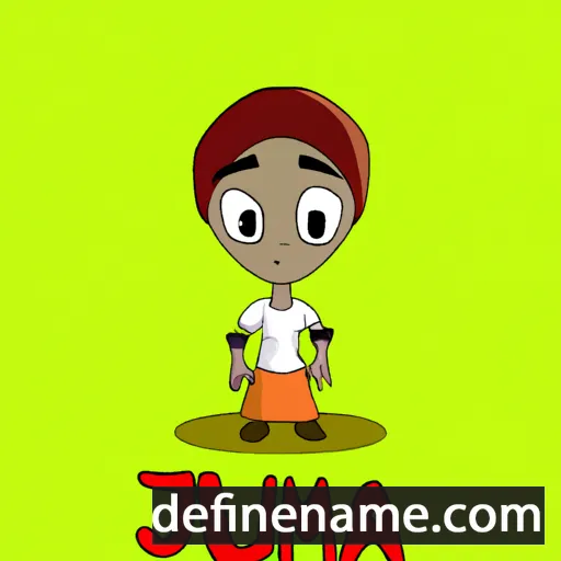 cartoon of the name Juma