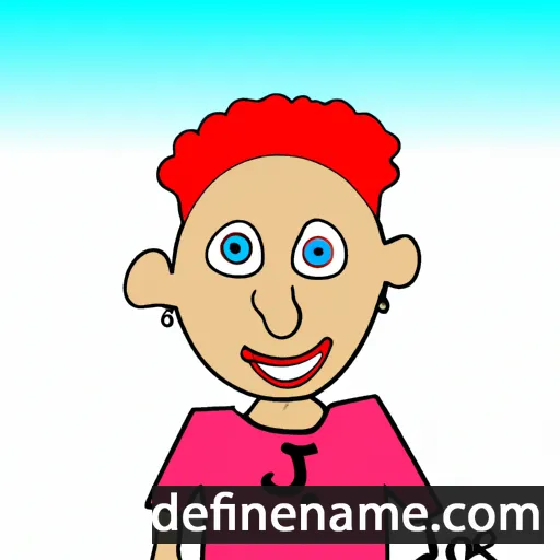 cartoon of the name Jumanne