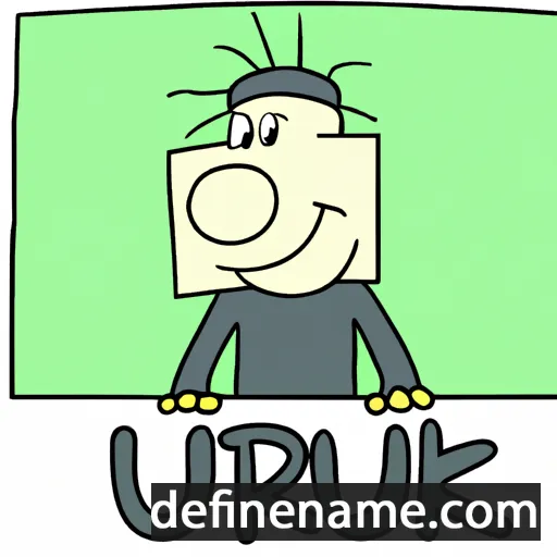 cartoon of the name Jurek