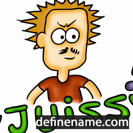 cartoon of the name Jussi