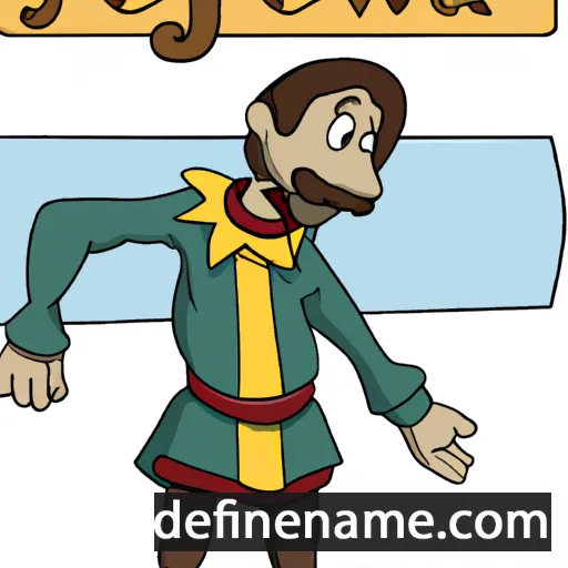 cartoon of the name Juvenal