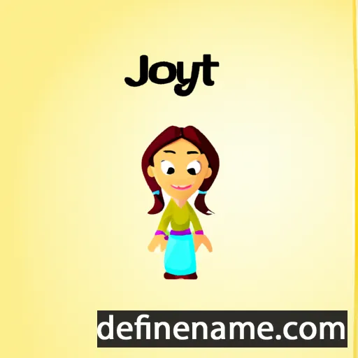 cartoon of the name Jyoti