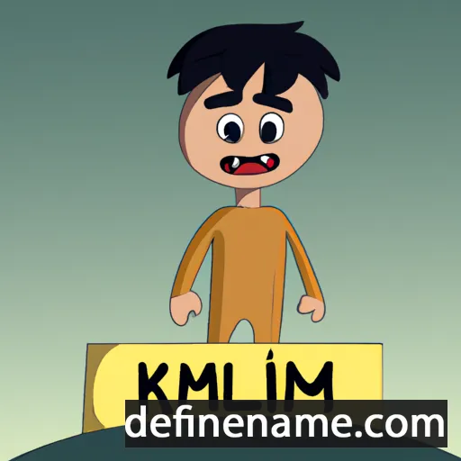 cartoon of the name Kəmalə