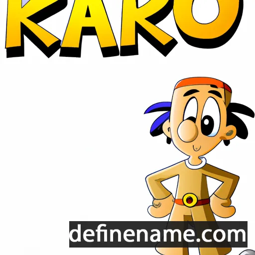 cartoon of the name Kairo