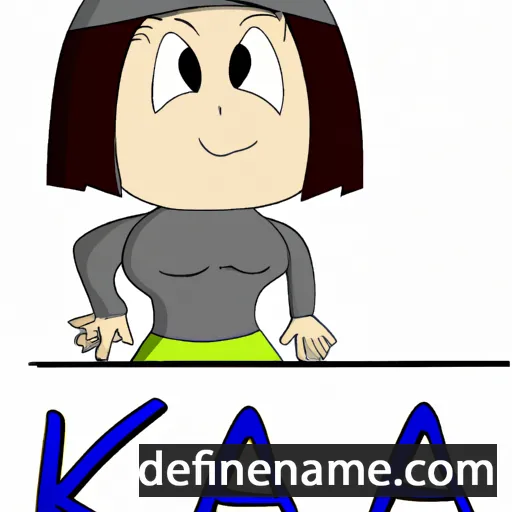 Kaja cartoon