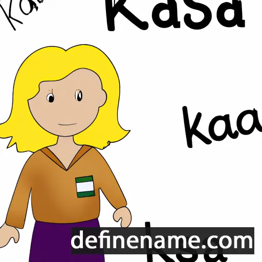 Kajsa cartoon