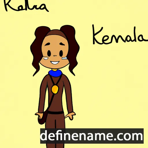 Kalena cartoon