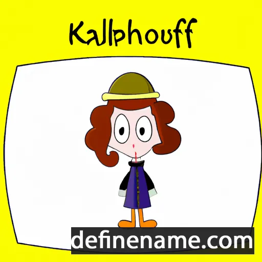 Kallirrhoe cartoon