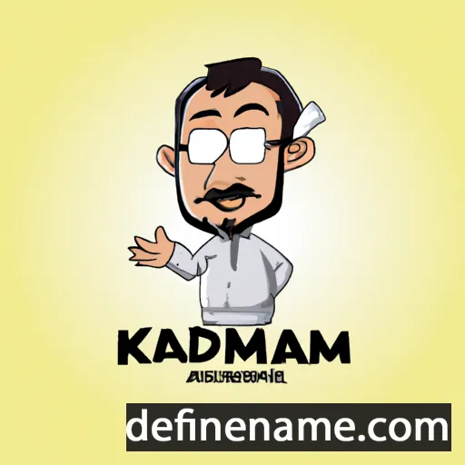 cartoon of the name Kamal ad-Din