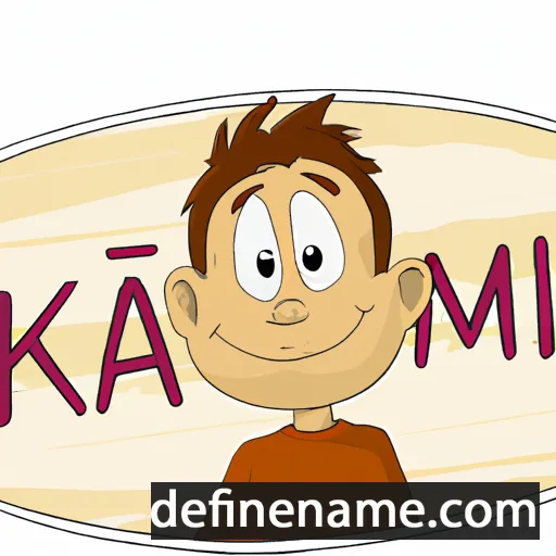 Kamil cartoon