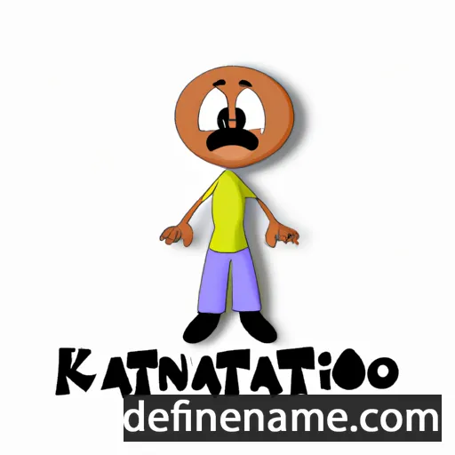 cartoon of the name Kaniehtiio