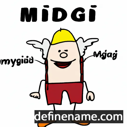 cartoon of the name Mıgırdiç