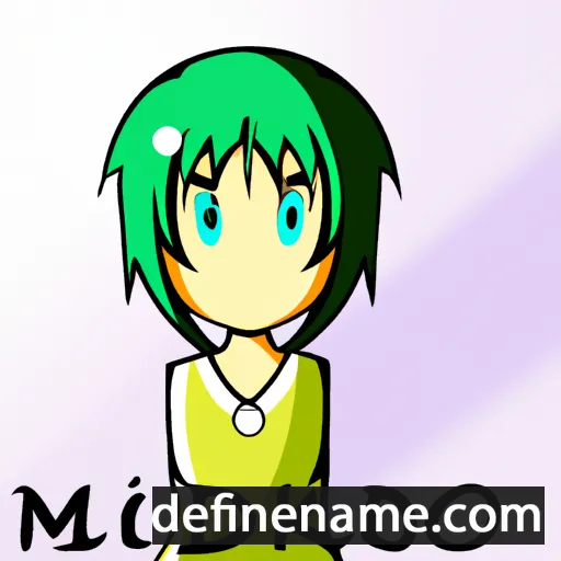 cartoon of the name Midoriko