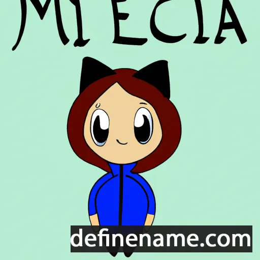 Miecia cartoon