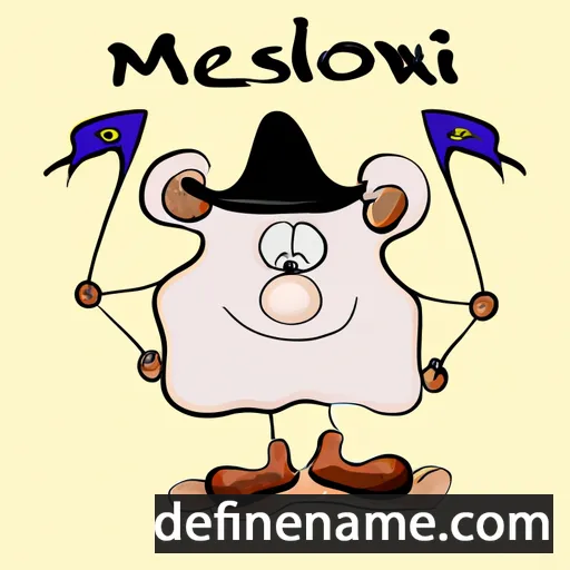 cartoon of the name Mieczësłôw