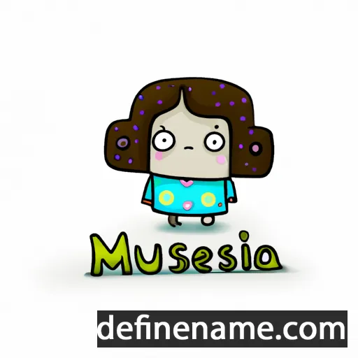 cartoon of the name Mieluisa