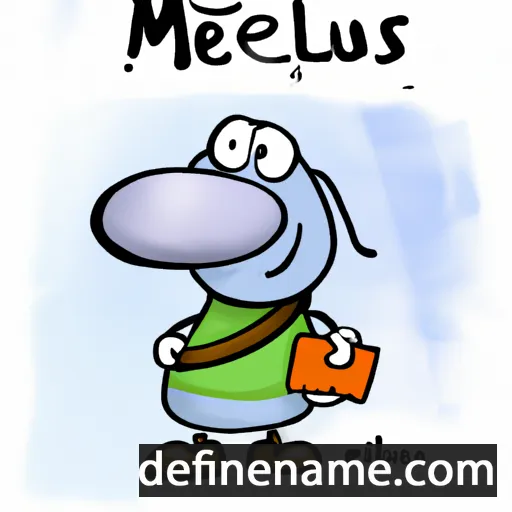 cartoon of the name Mielus