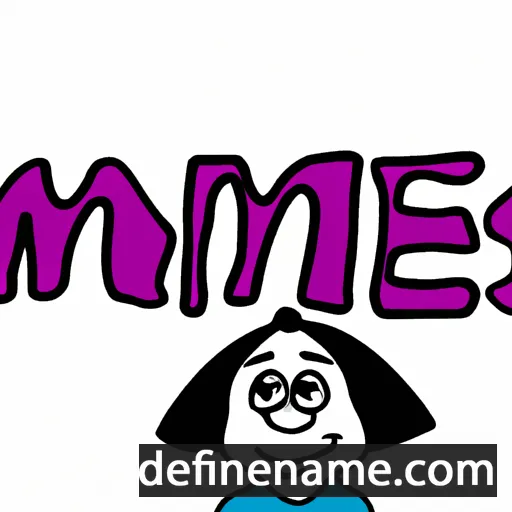 cartoon of the name Miems